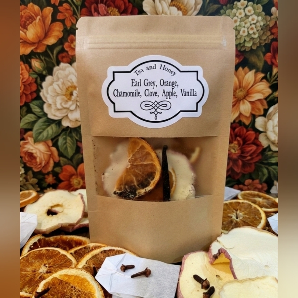 Tea and Honey Simmer Pot Bag Stovetop Potpourri